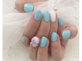 夏ネイル/リボンパーツ