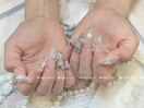 バラ埋め尽くしスカルプ長さだし