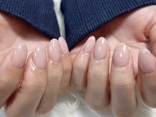 ネイルモア 藤が丘店(nail mor.)/ちゅるんとワンカラー