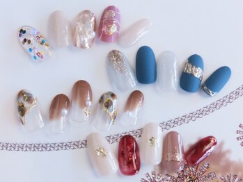 ムーア(mooa)の写真/カラー変更&秋の新色OK《1日5名様限定♪秋のプレート¥5500/ケア込/税込》イベント事にも◎