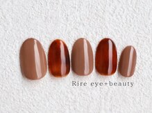 リール アイプラスビューティー(Rire eye + beauty)/べっこうネイル75分コースべっ甲