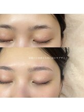 コア(koa)/眉ワックス+間引き