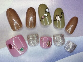 今月の季節のプレートコース