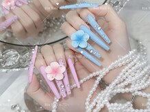 リンネイル 新大久保店(Rin Nail)/＃シンプルネイル　＃つけ放題