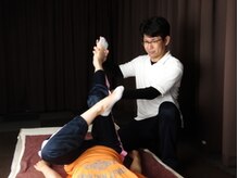 整体院 みどり健康館/お尻周りの筋肉の緊張を緩和♪