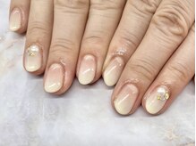 ディーネイル 京橋(D-nail)/立和名/ほんのりイエローグラデ