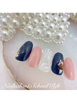 ネイルサロン アンド スクール アールジェイビー(Nailsalon&School Rjb)/高砂ネイルサロンrjb