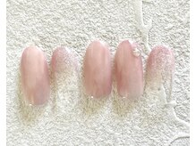 エムドットネイル 池袋(m.nail)/桃ニュアンス