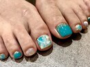 大理石ネイル