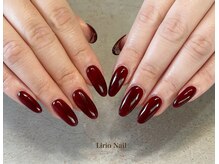 リリオネイル(Lirio Nail)/ボルドーワンカラー