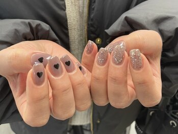 リット バイ セブンルックス 大宮東口店(Lit by 7LOOKS)/90分アート/8000/持ち込み