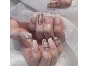 レインボーネイル 池袋(RainbowNail)の写真/【シンプルなのに飽きない指先】カラー・パーツ豊富なのであなたのお気に入りがきっと見つかる♪