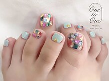 ワントゥワン(One to One)の雰囲気（◎フットネイルもお任せください♪）