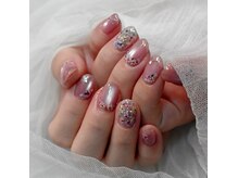 ネイルスポット ユーアンドエー(nailspot yu&a)の雰囲気（春ネイルにおすすめの可愛い押し花ネイル）