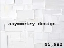 ツイン(twin.)/アシメデザイン　¥5980