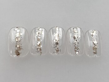 アイネイルズ 池袋店(I-nails)/ぷっくりラメ