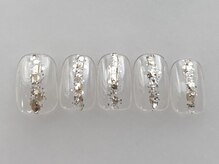 アイネイルズ 池袋店(I-nails)/ぷっくりラメ