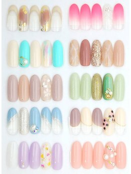 ネイルサロン ドゥ(Nail Salon Doux)/【4月 新作】 ¥4400