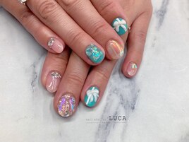 M-406 オーロラリボンネイル