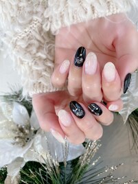 クリスマス定額ネイル