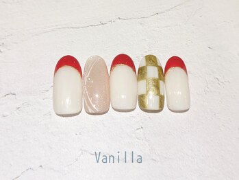 バニラ 中目黒店(Vanilla)/お正月ネイル¥9900