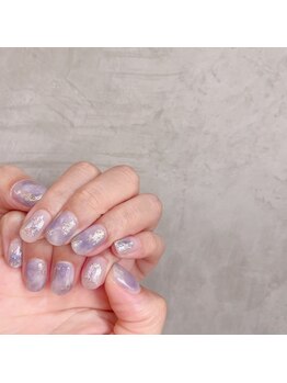 アティックネイルアトリエ(attic nail atelier)/推しカラーニュアンスネイル★