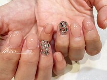 ネイルサロン イントゥ(into_)/ナチュラル　ストーン