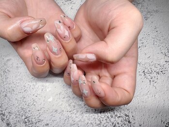 閨匠ビューティサロン 上野店/長さ出し10本アート