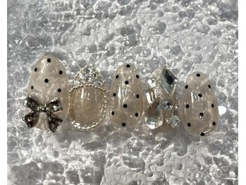 ミュウネイル(miu_nail)/埋め尽くしガーリーネイル