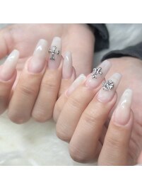 クロム×マーブルネイル