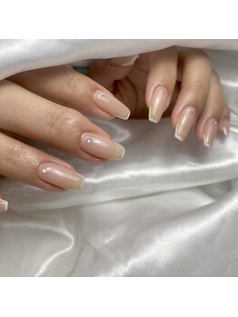 ハートネイル(Heart nail)/スキニーフレンチ