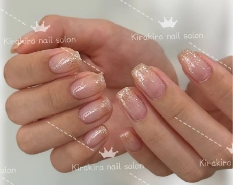 【美フォルム実感】ラメグラデーション（60分）¥4,200