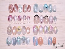 マイネイル(my nail)の雰囲気（1番人気♪毎月変わるトレンドコースデザイン8種♪カラー変更可◎）