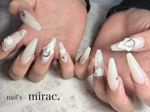 ネイルズミラク(nail's mirac.)の雰囲気(*スカルプネイル*)