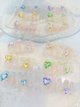 シロサロン(silo salon)/キラキラガーリーネイル