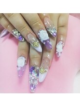 ネイルサロン パピリオ(Nail Salon papilio)/キラキラストーンネイル♪