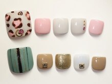 アンドシュシュネイル(&CHOU CHOU nail)/フット定額