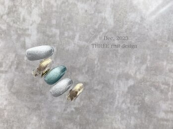 スリー(THREE)/[12月]ニュアンス定額デザイン