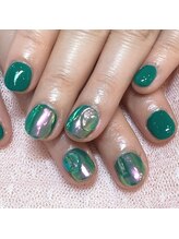 ピアチェーレ(Piacere)/オーロラネイル