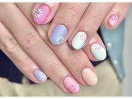 カラフルお花デザイン