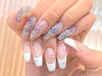 ロイ 心斎橋(Roy)の写真/【持込OK!オフ込★何でもし放題10本¥6980】SNSで人気のデザインも高技術×再現力◎持ちの良さも人気の秘訣!