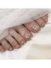 Nail☆【オフ無料】フットアート4本やり放題8,000円