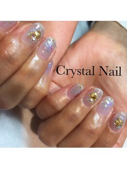 クリスタルネイル ボンベルタ橘店(CRYSTAL NAIL)/シェルネイル