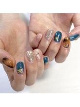 テラックス/べっ甲ネイル