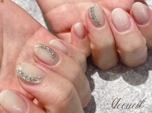 アクイユ 銀座店(ACCUEIL)/ホワイトグラデーションネイル