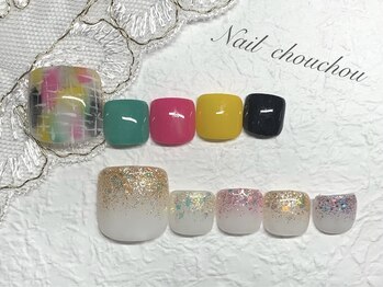 ネイルシュシュ 橋本店(nail chou chou)/フットネイル☆8500円