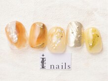 アイネイルズ 池袋店(I-nails)/クリアブラウンニュアンス