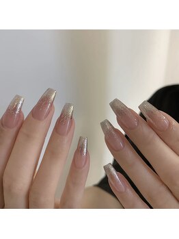 クイーンズビューティーサロン 新宿本店(Queen's beauty salon)/チップ長さ出し10本+定額コース