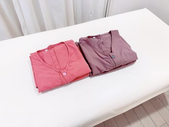 えにし整体 鍼灸整骨院/着替えもご準備しております☆