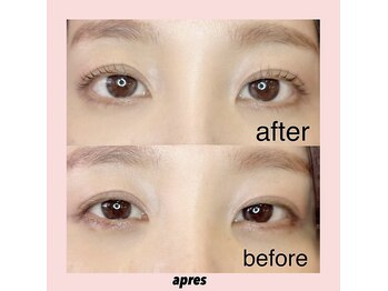 アプレ ネイルアンドアイラッシュ はなみずき店(apres)/パリジェンヌラッシュリフト